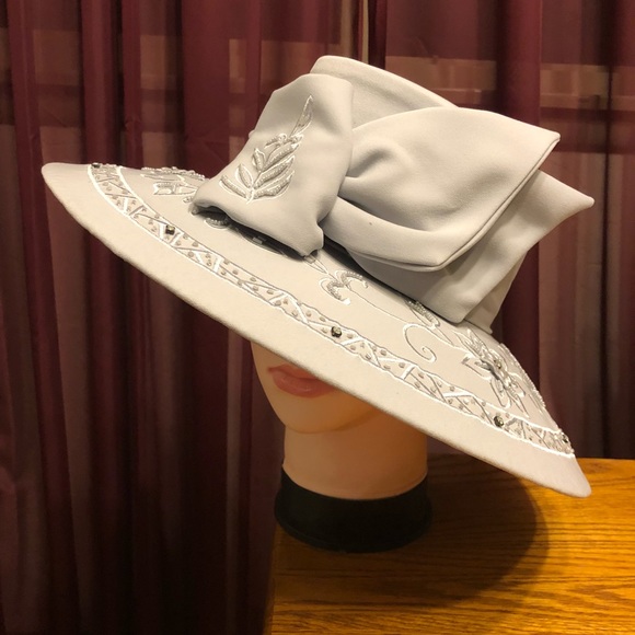 Grey Church Hat